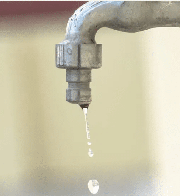plumbing project drained Water