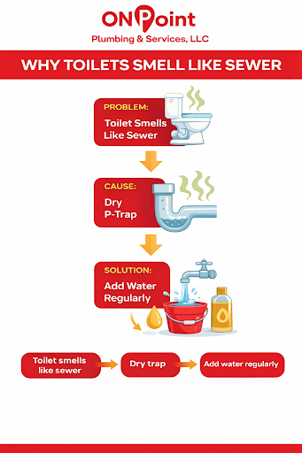 sewer smell in toilet